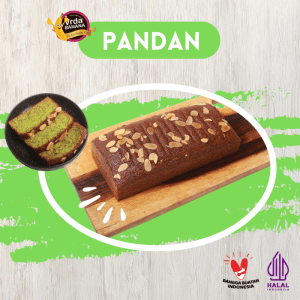Banana cake Pandan